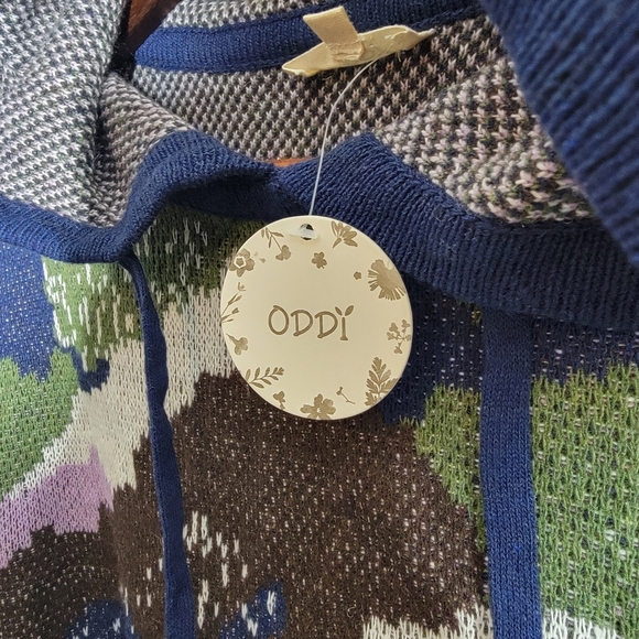 ODDY Women's Multicolor Camouflage Hoodie - Picture 2 of 6